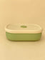 SILICONE LUNCH BOX / Bento box - 4 Compartment + steam vent