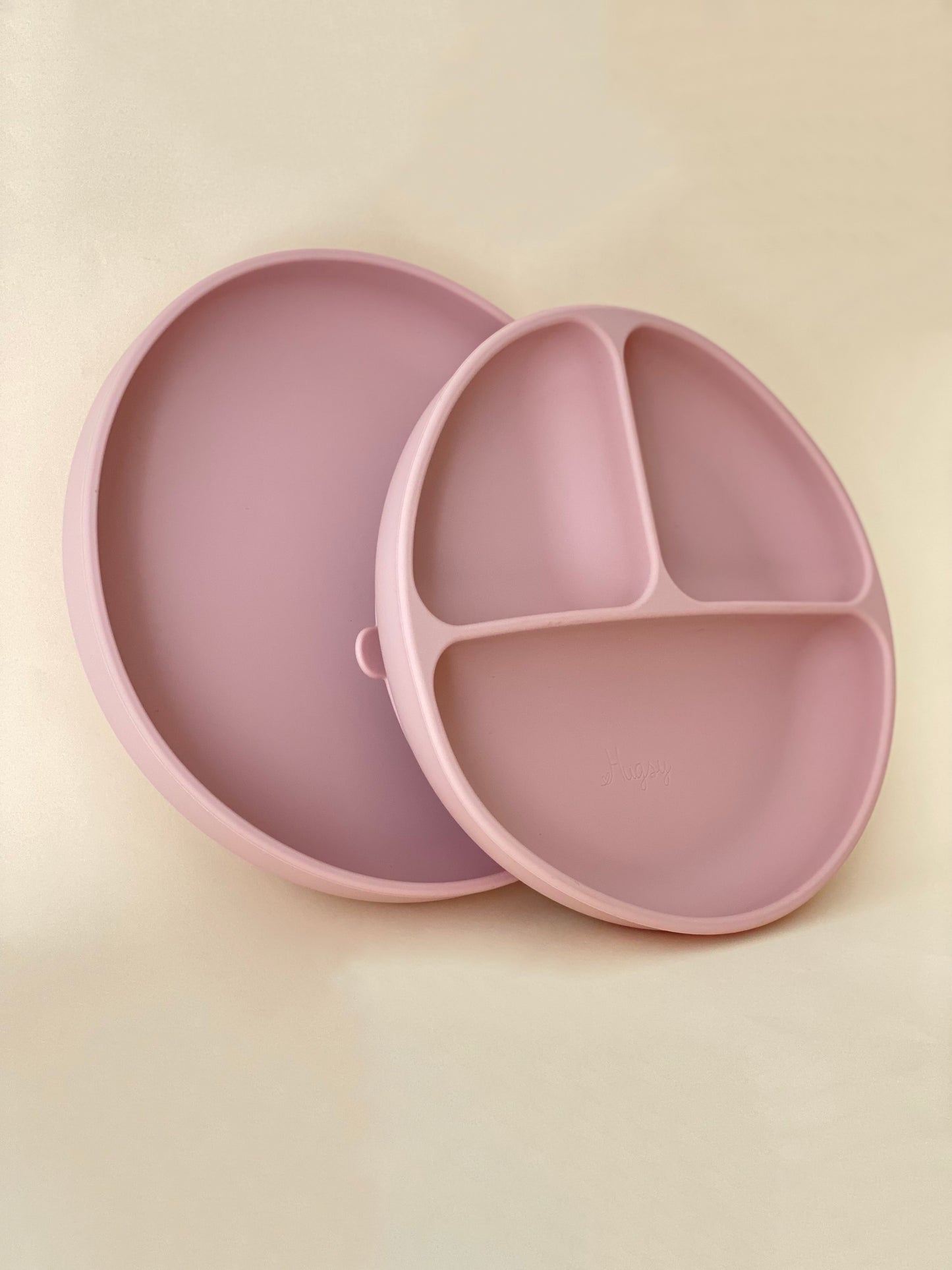 Silicone suction plates set, 2 pcs