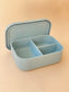 SILICONE LUNCH BOX / Bento box CONFETTI - 3 Compartment