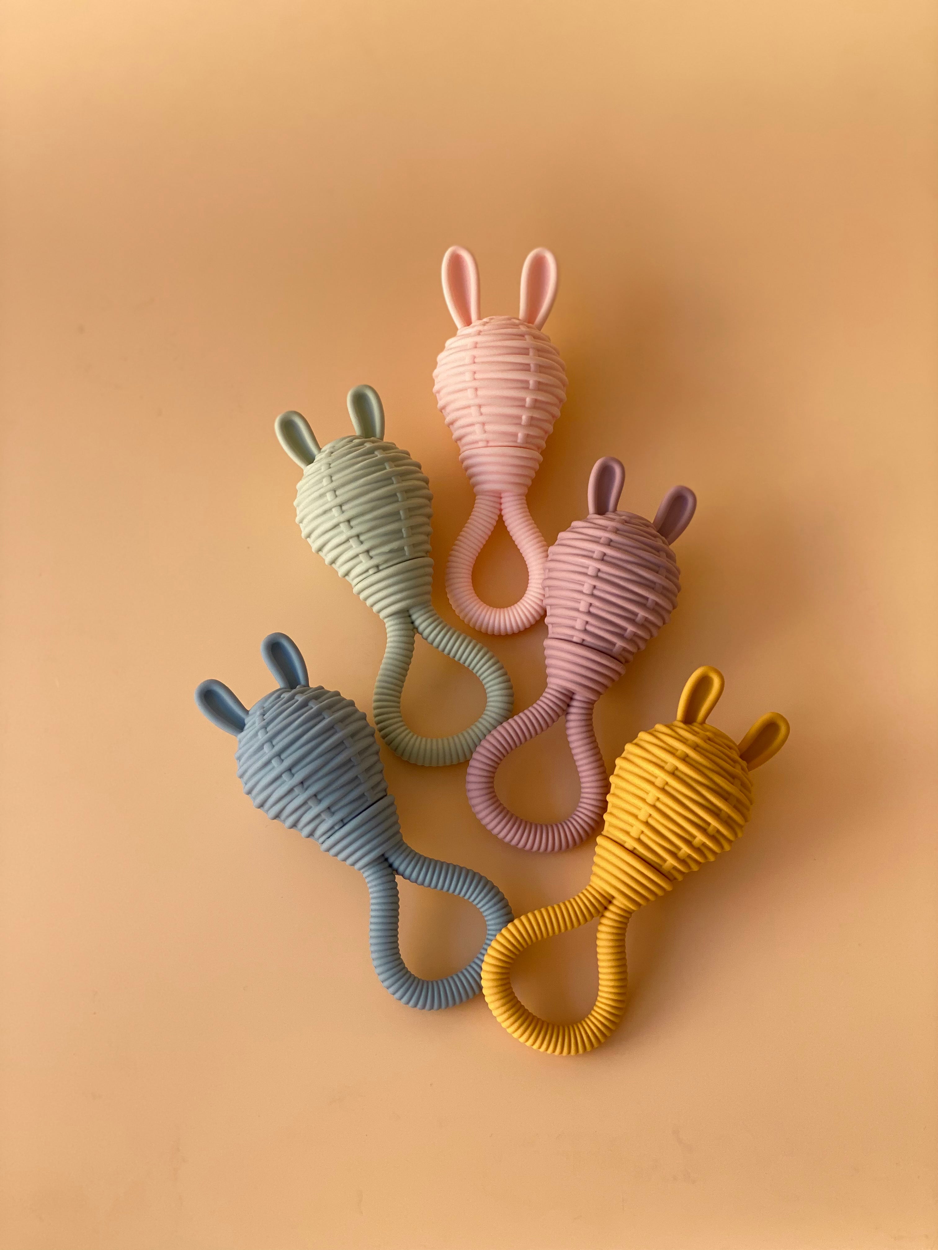 SILICONE RATTLE “Bunny” New