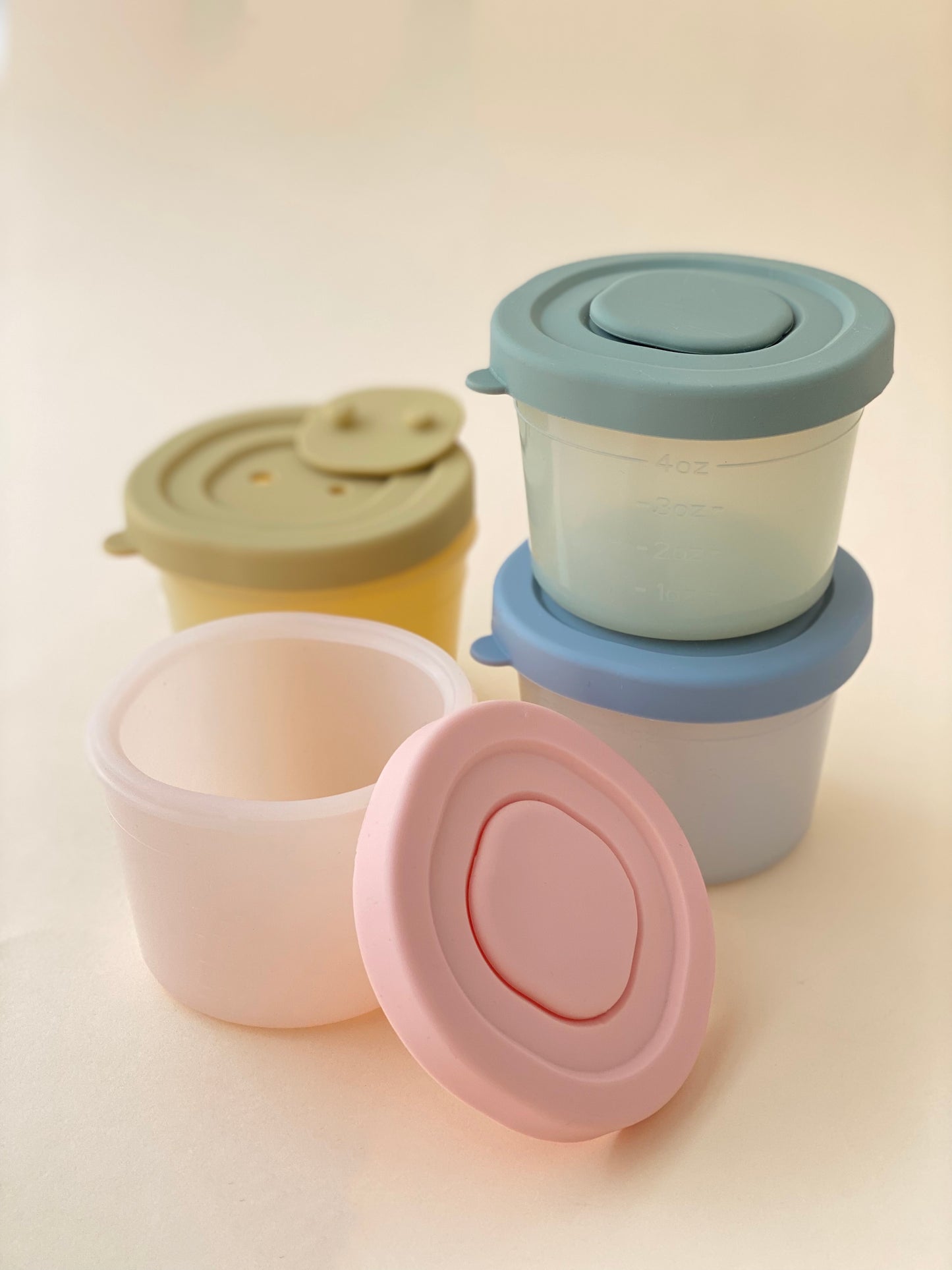 Silicone Baby Food Containers