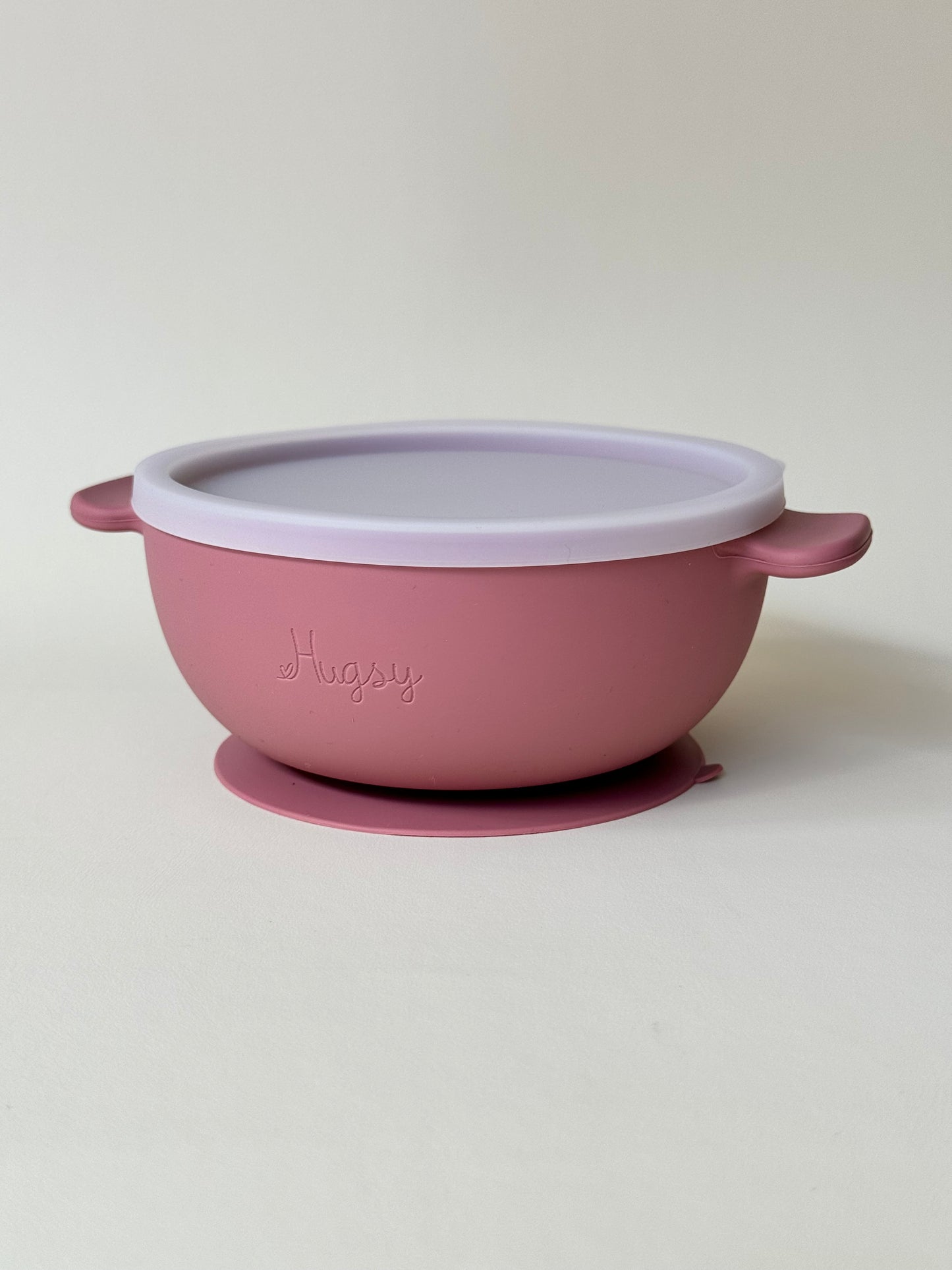 SUCTION BOWL WITH A LID