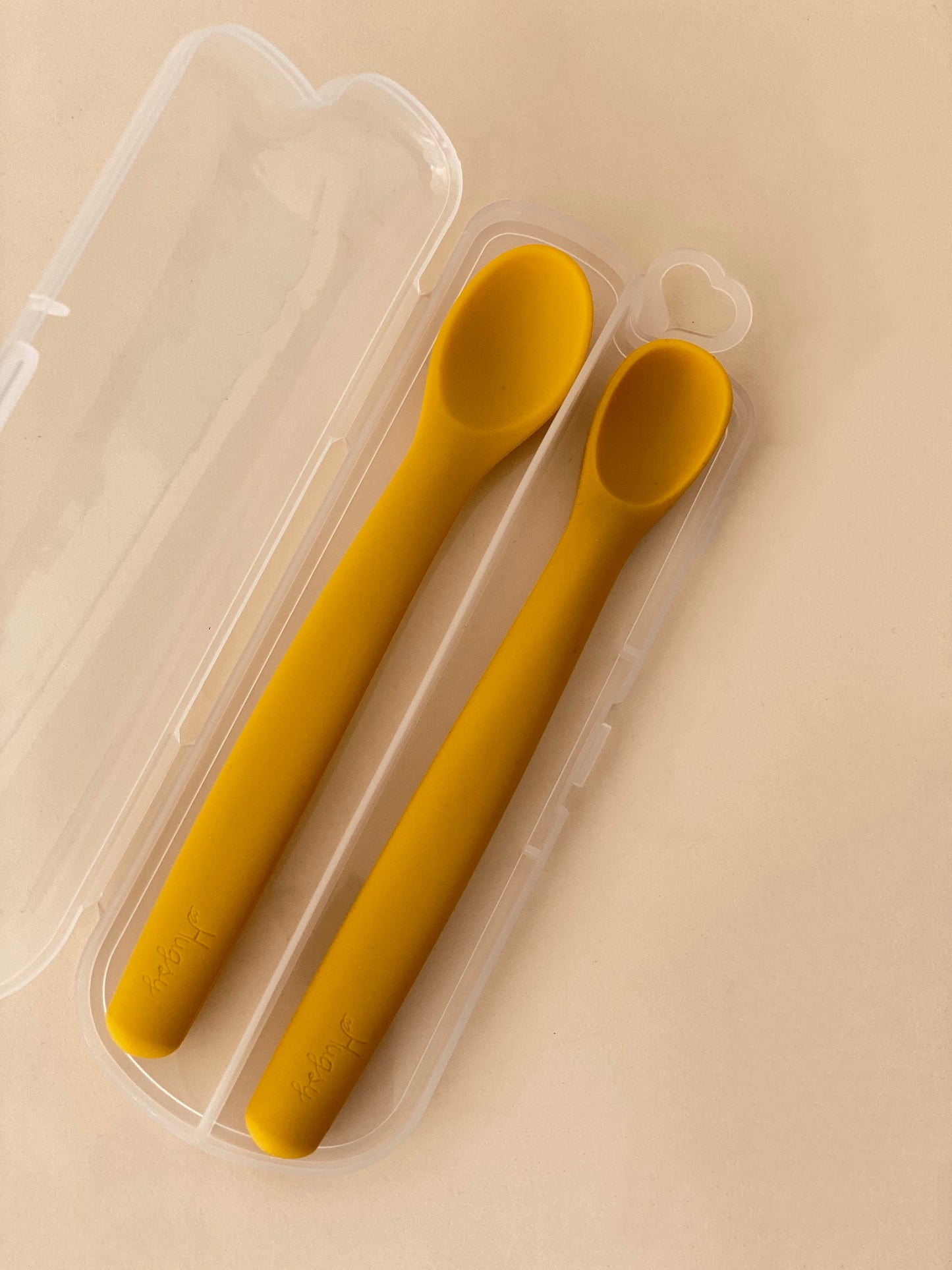 Long Silicone Spoon Purée Team - Set of 2