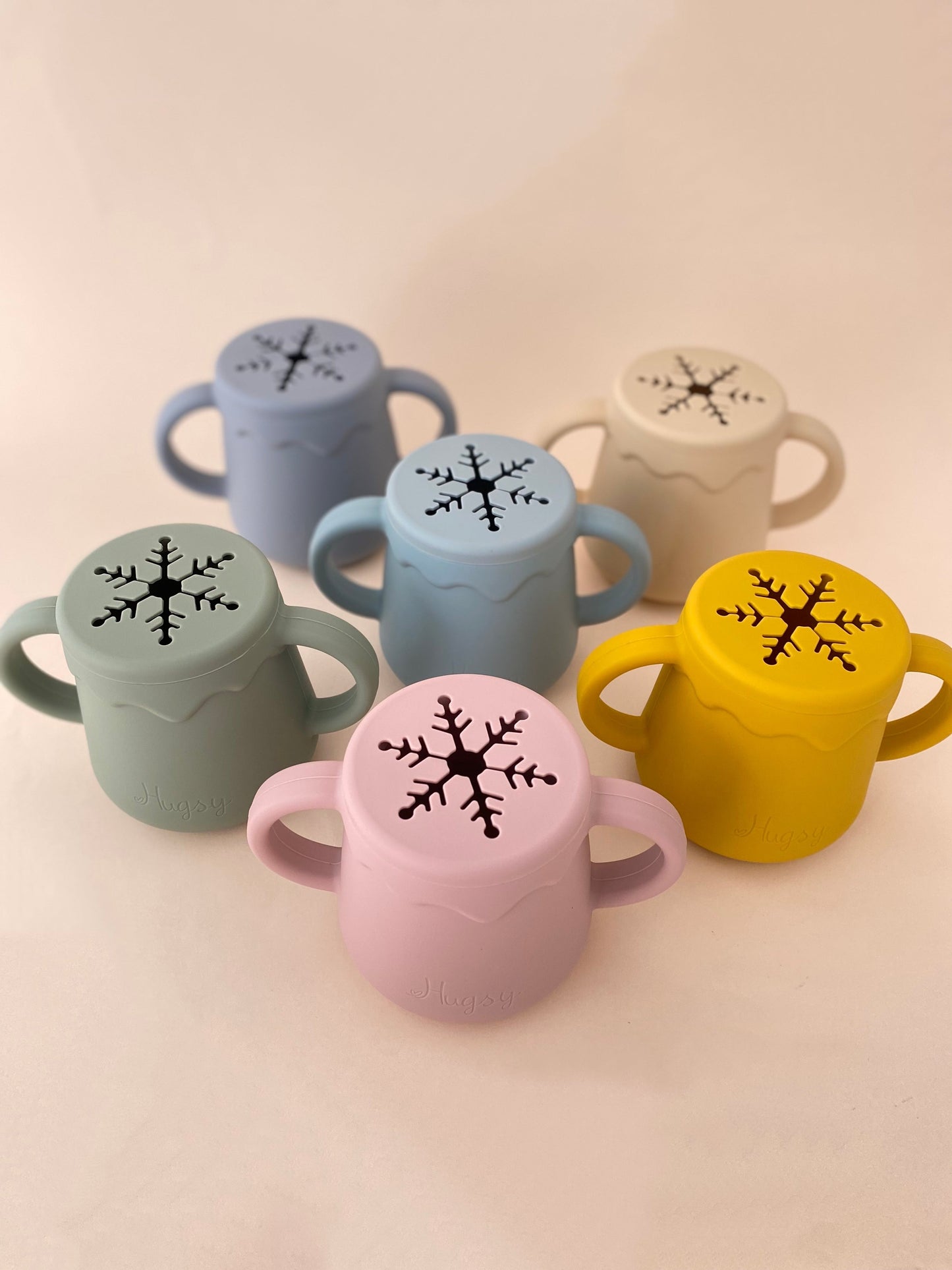 SILICONE SNACK CUP Snowflake