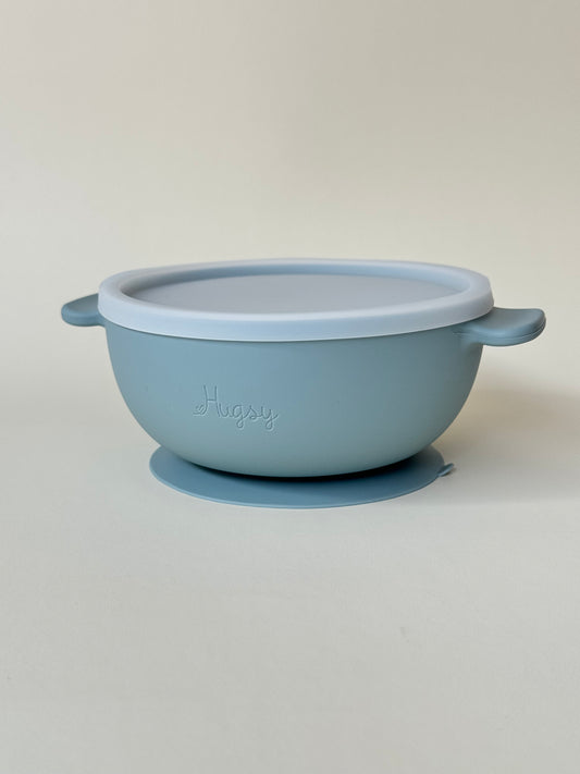 SUCTION BOWL WITH A LID