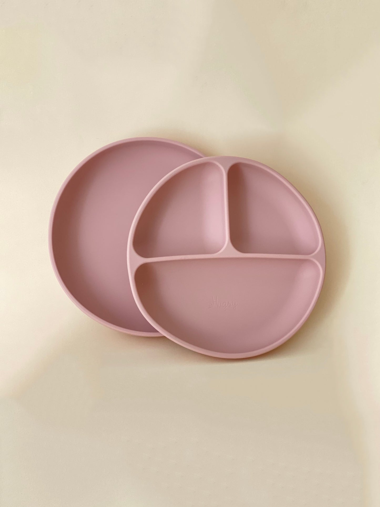 Silicone suction plates set, 2 pcs