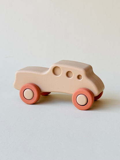 Silicone toy vehicles