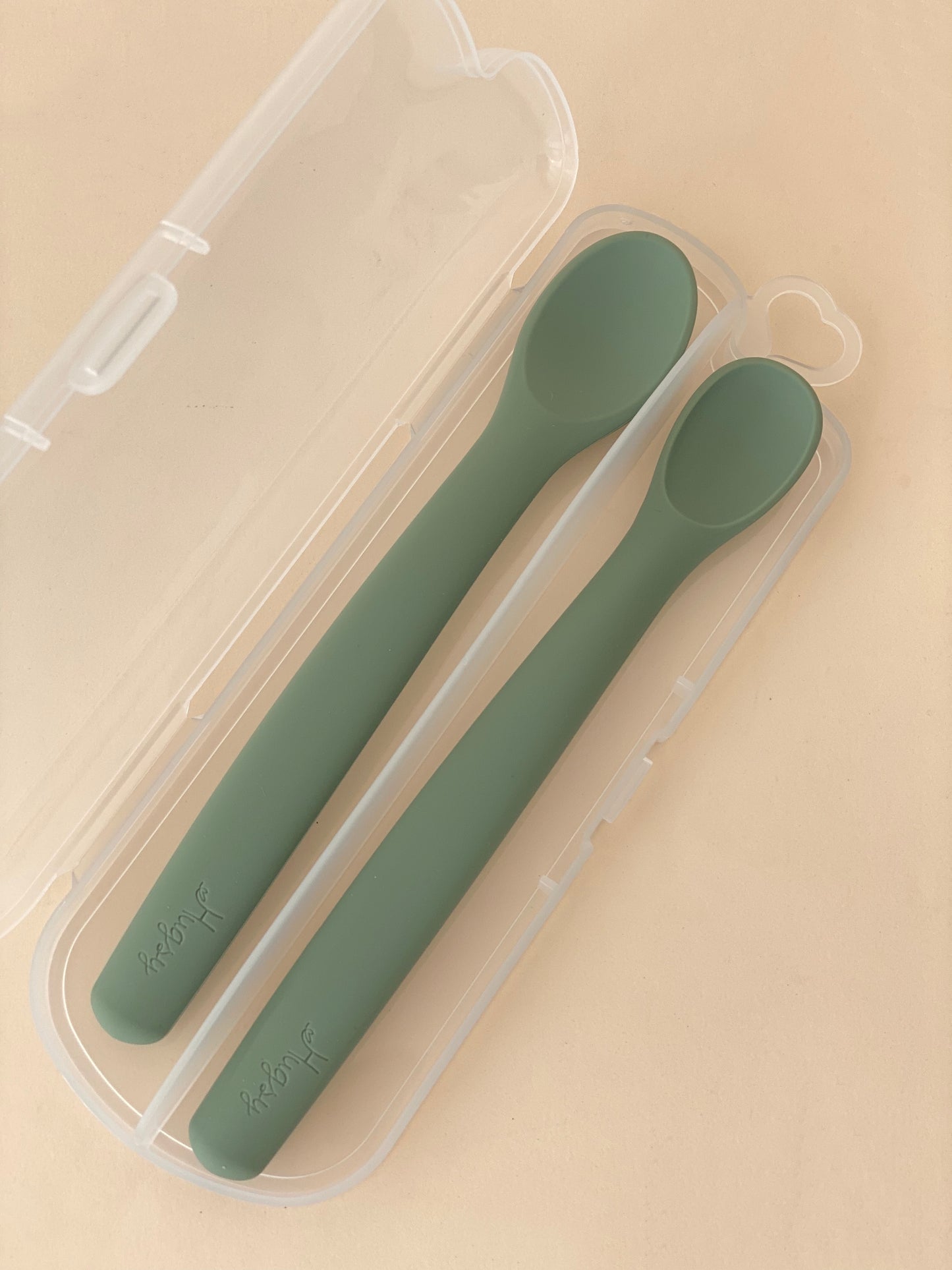 Long Silicone Spoon Purée Team - Set of 2