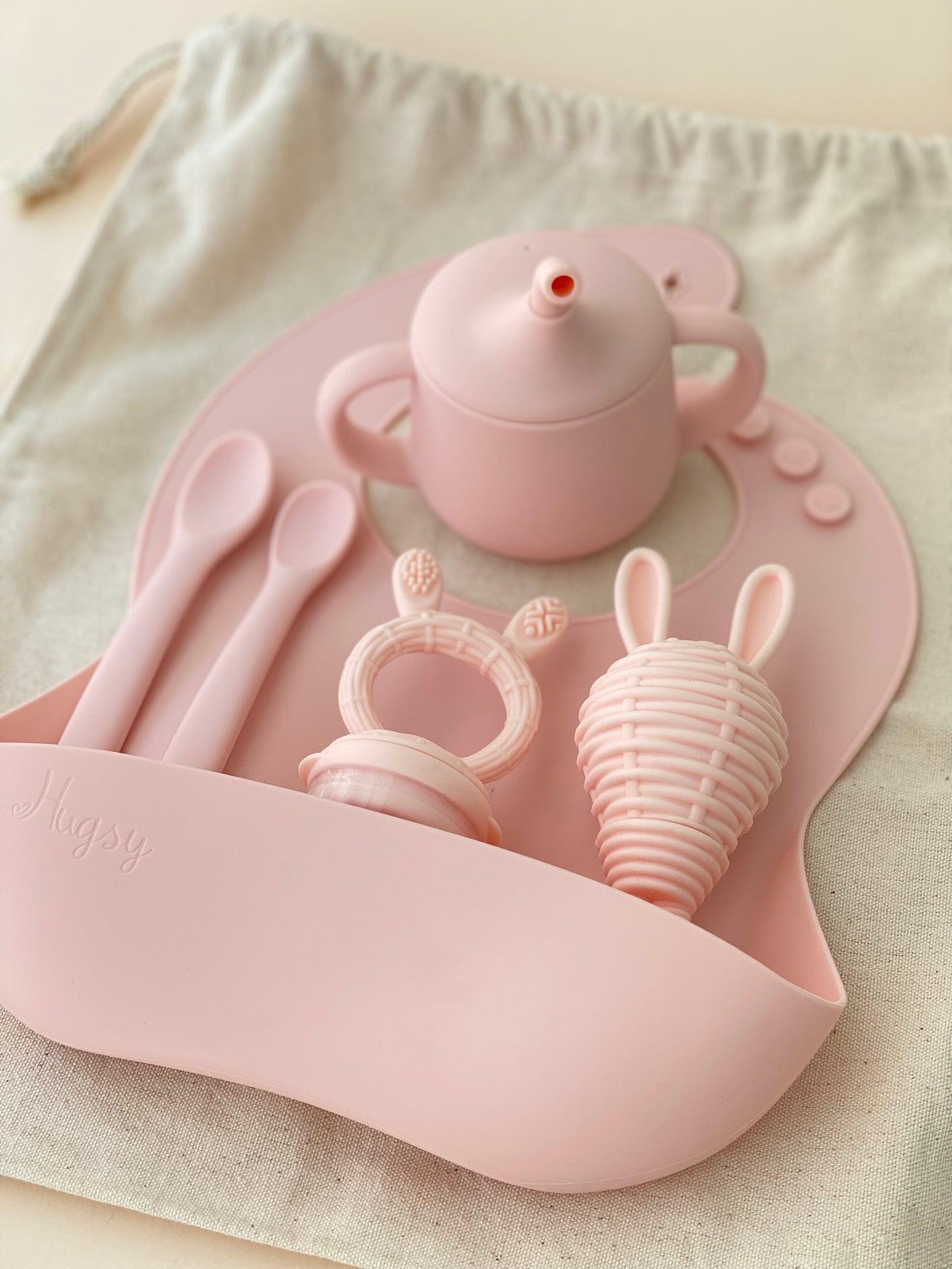 Set “Starting solids”  Bunny, 4 mths +