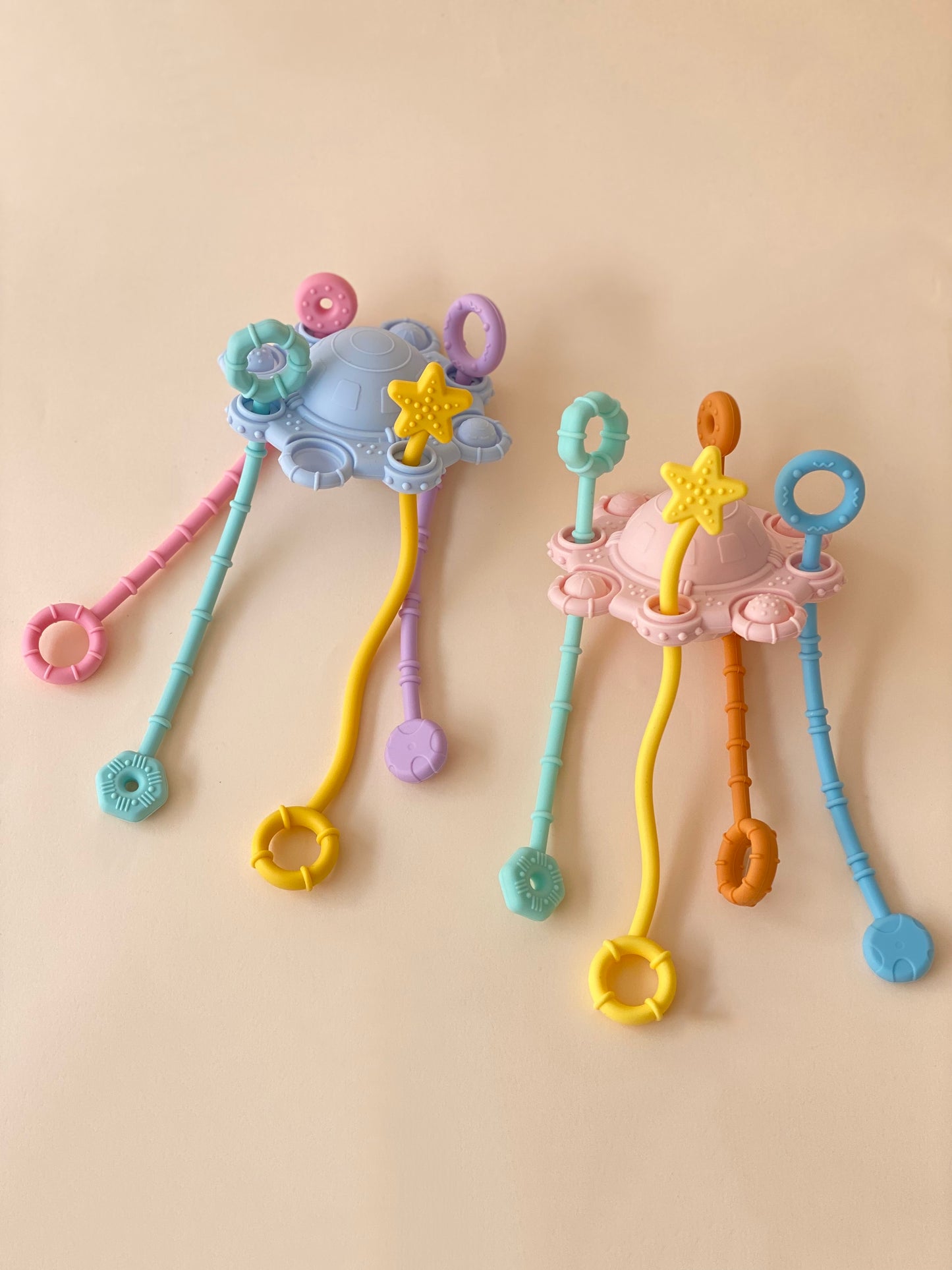 Silicone Pull String Toy