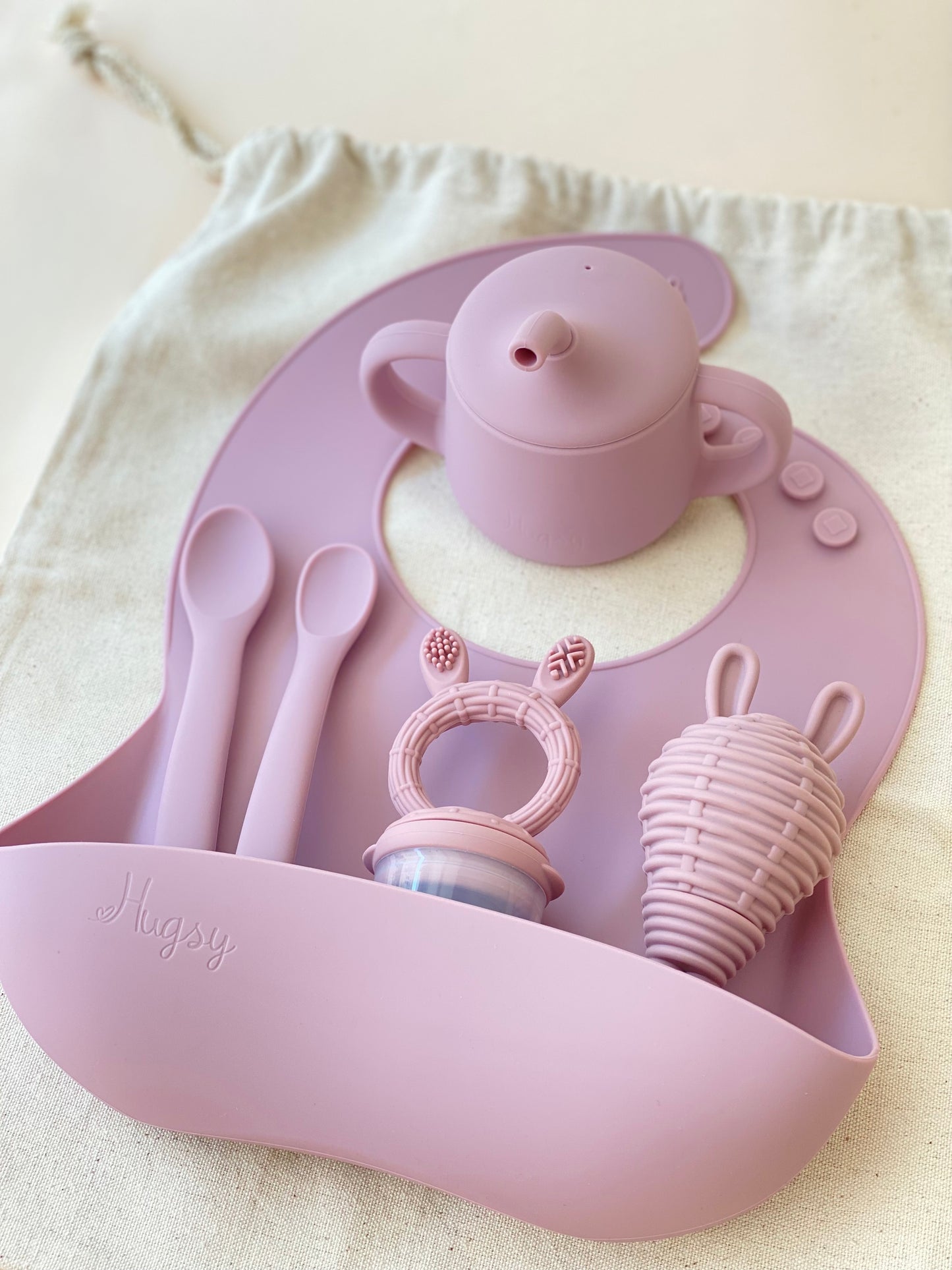 Set “Starting solids”  Bunny, 4 mths +