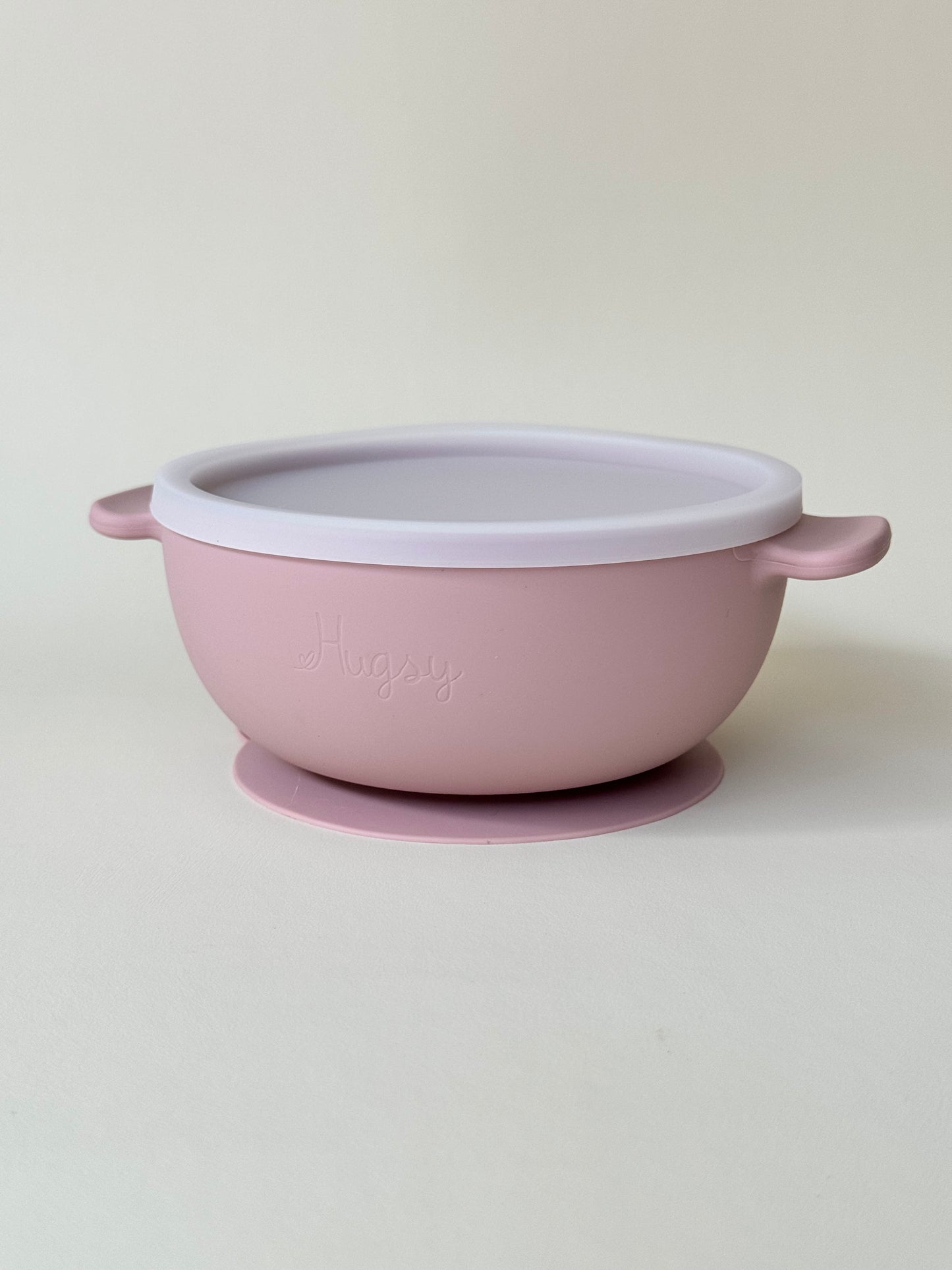 SUCTION BOWL WITH A LID