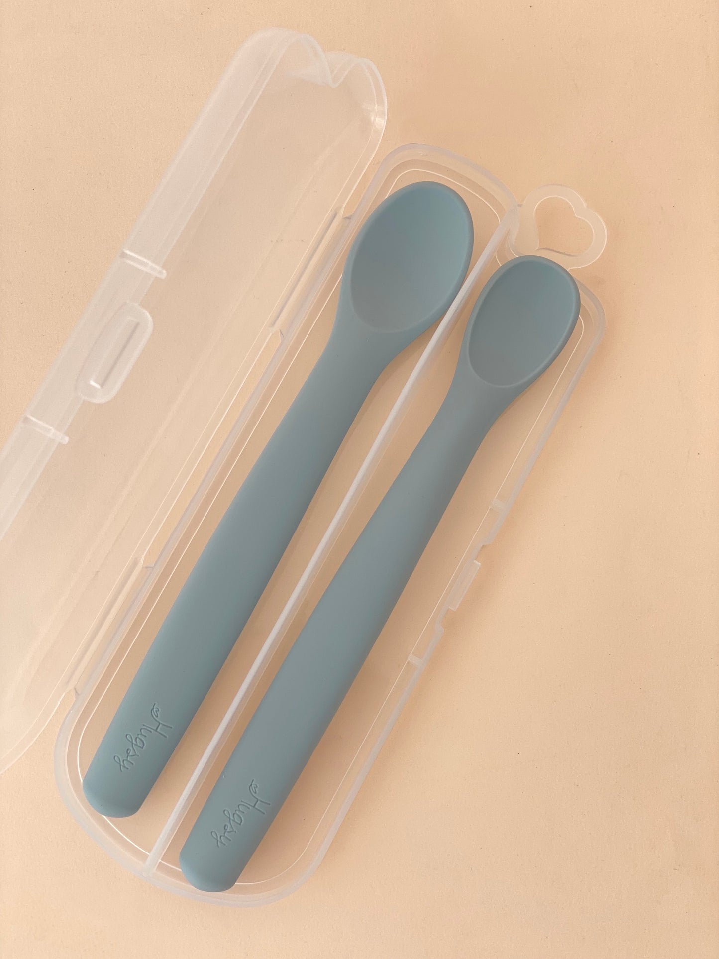 Long Silicone Spoon Purée Team - Set of 2