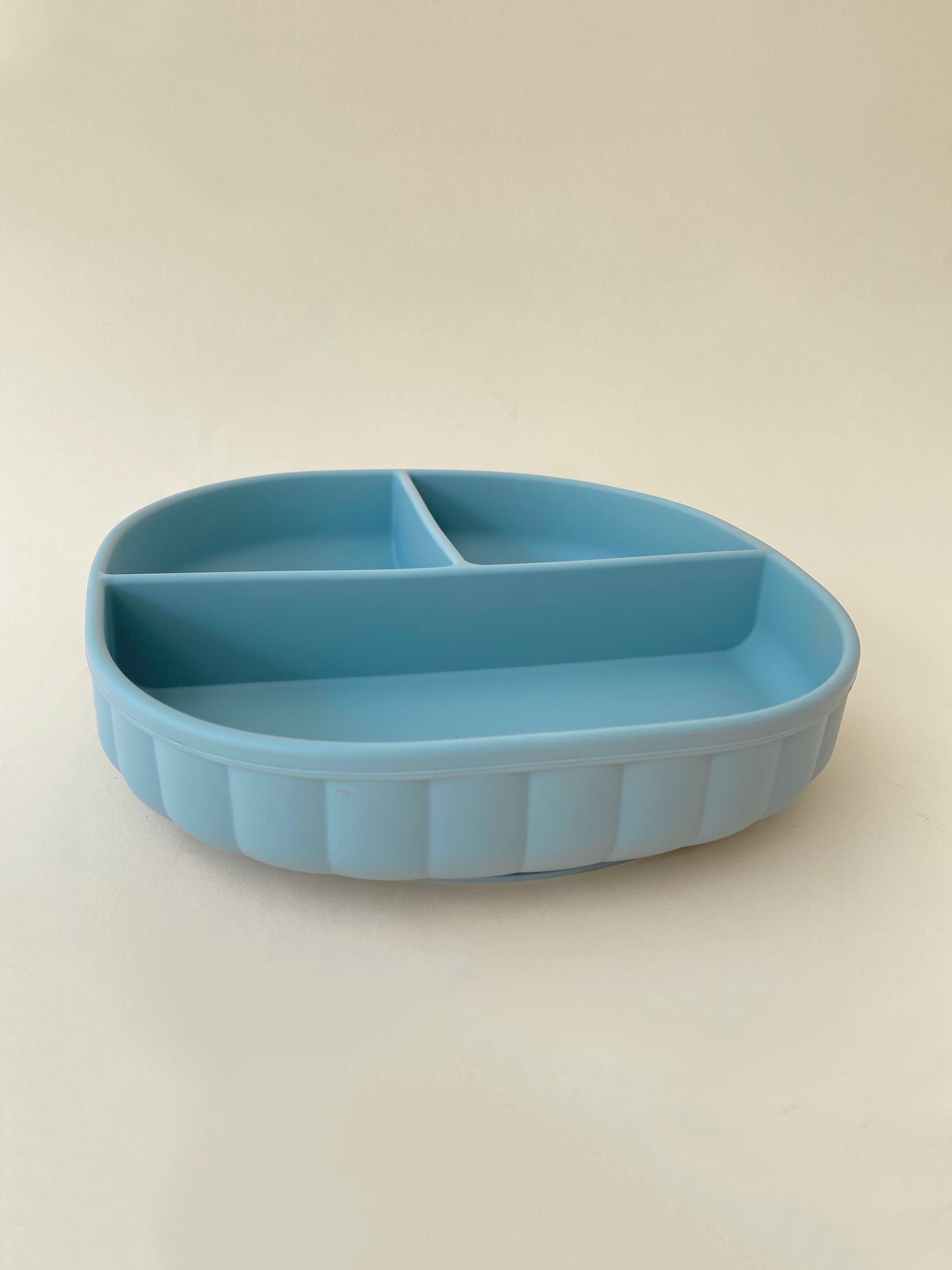 SILICONE DIVIDED SUCTION PLATE RIBBY