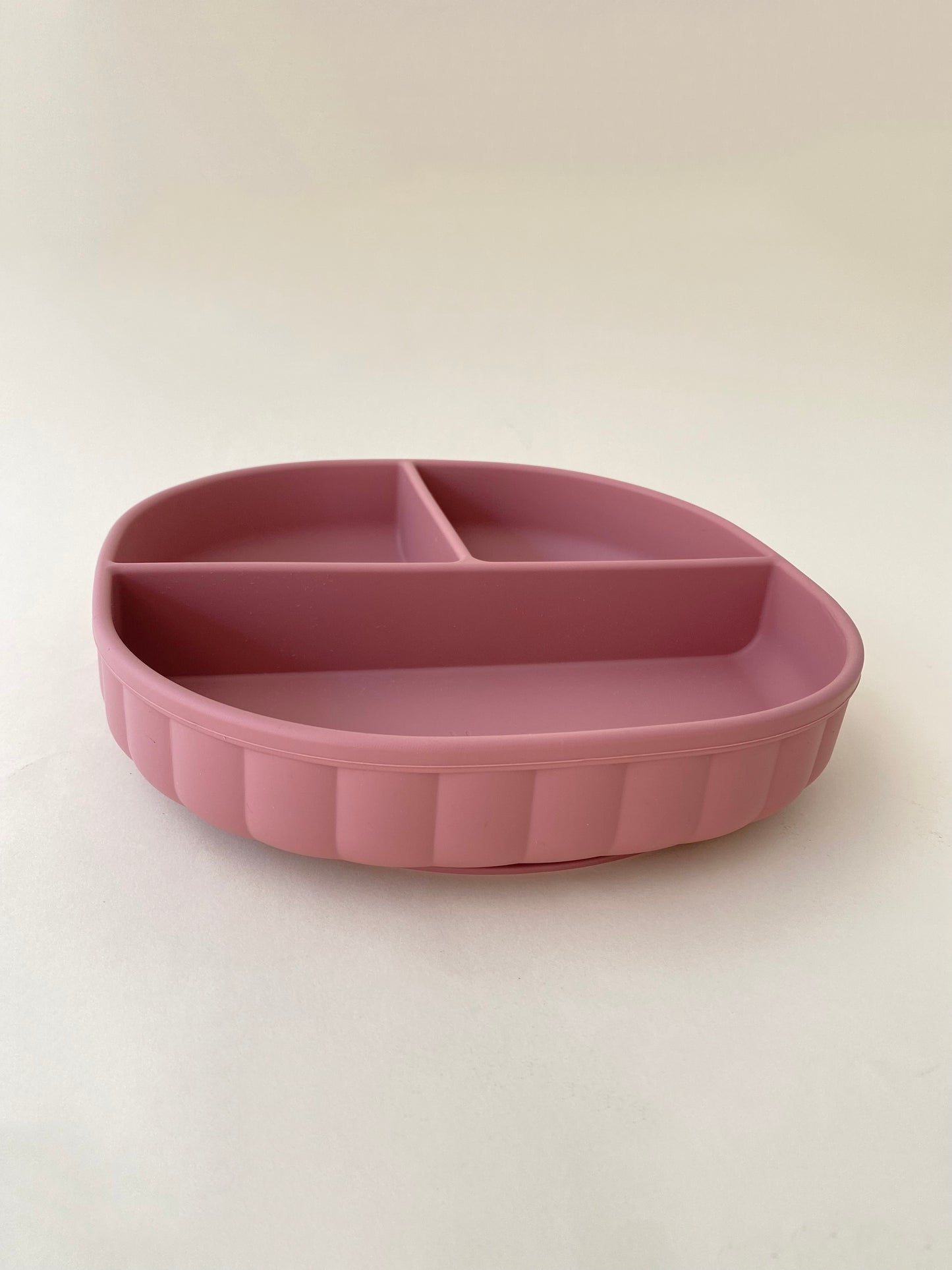 SILICONE DIVIDED SUCTION PLATE RIBBY