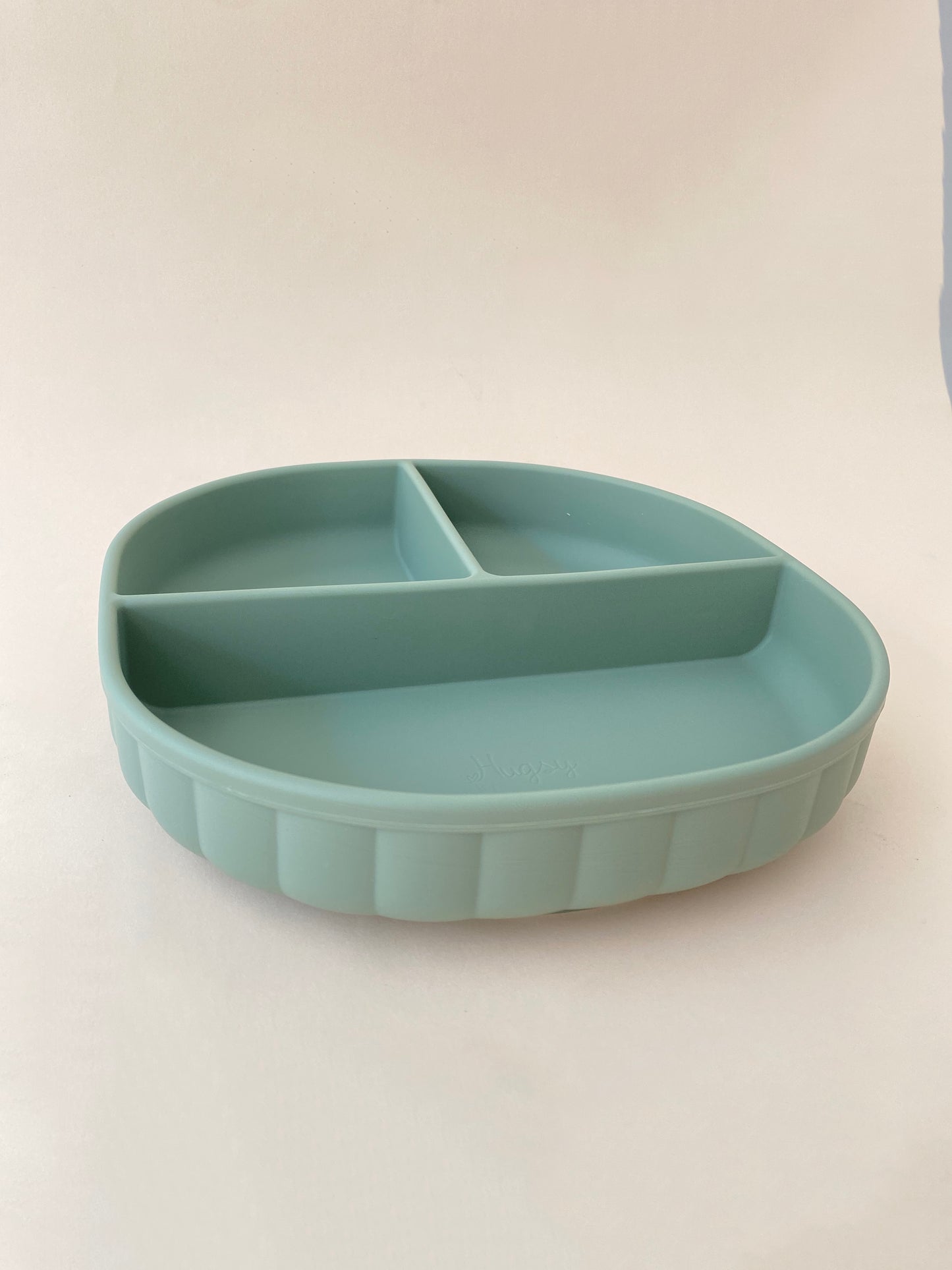 SILICONE DIVIDED SUCTION PLATE RIBBY