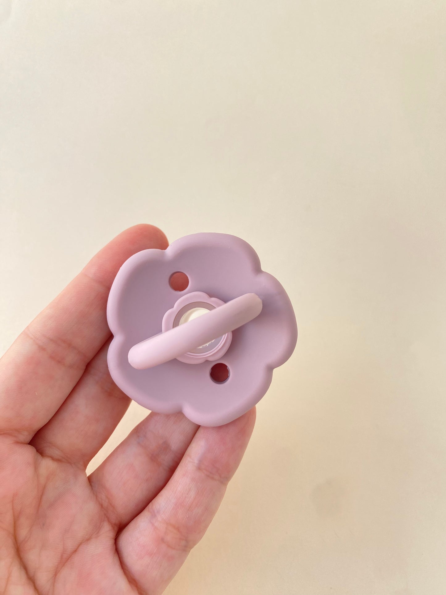 Silicone Pacifier Flower, set of 2