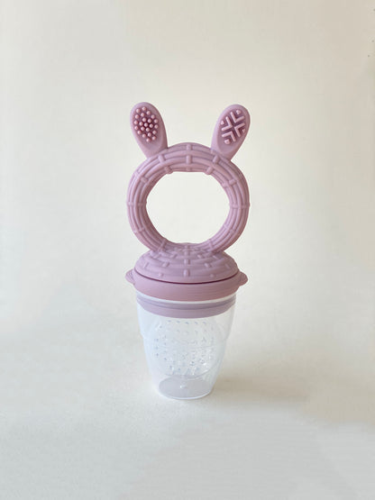 Silicone Fruit feeder/Nibbler Bunny