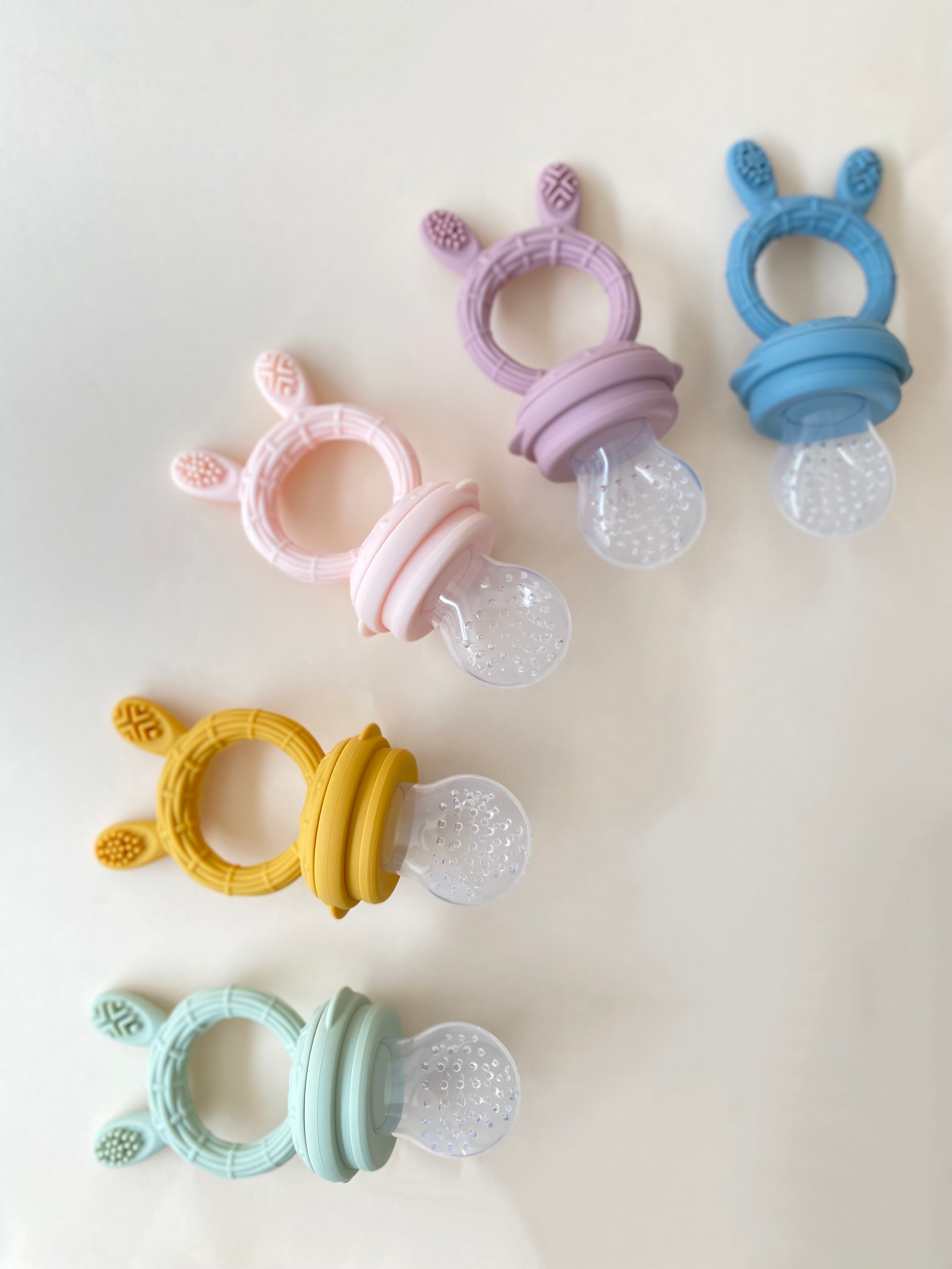 Silicone Fruit feeder/Nibbler Bunny