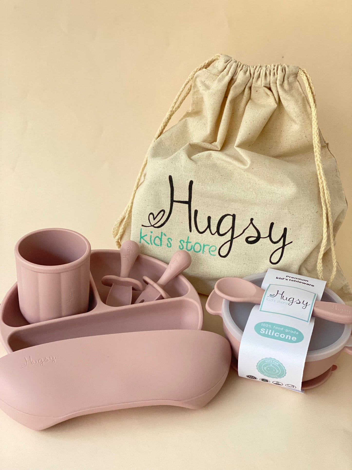 SILICONE BABY MEAL SET