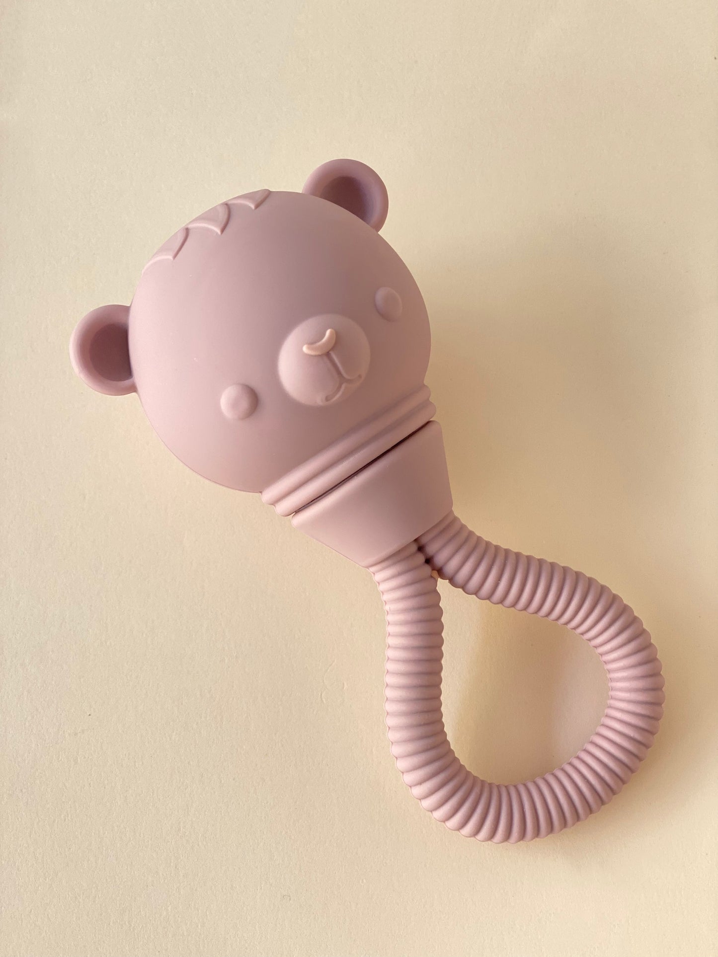 SILICONE RATTLE “Teddy”