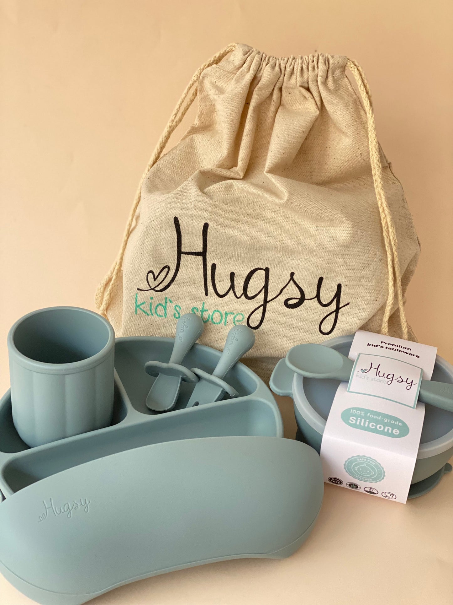 SILICONE BABY MEAL SET