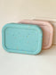 SILICONE LUNCH BOX / Bento box CONFETTI - 3 Compartment