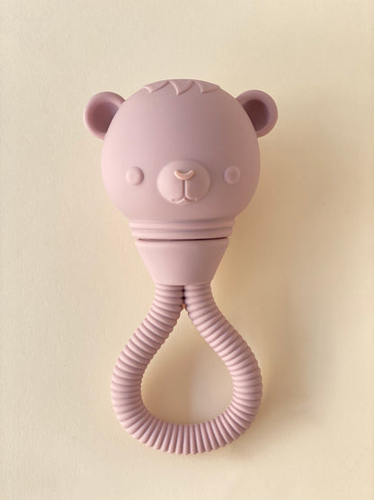 SILICONE RATTLE “Teddy”