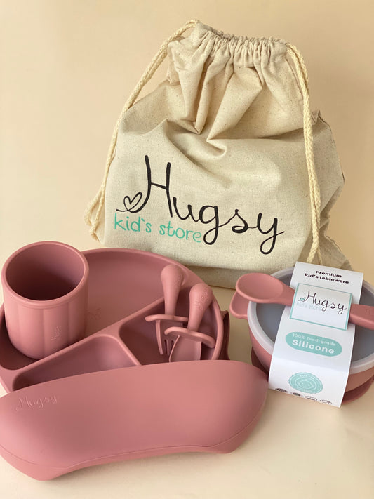 SILICONE BABY MEAL SET