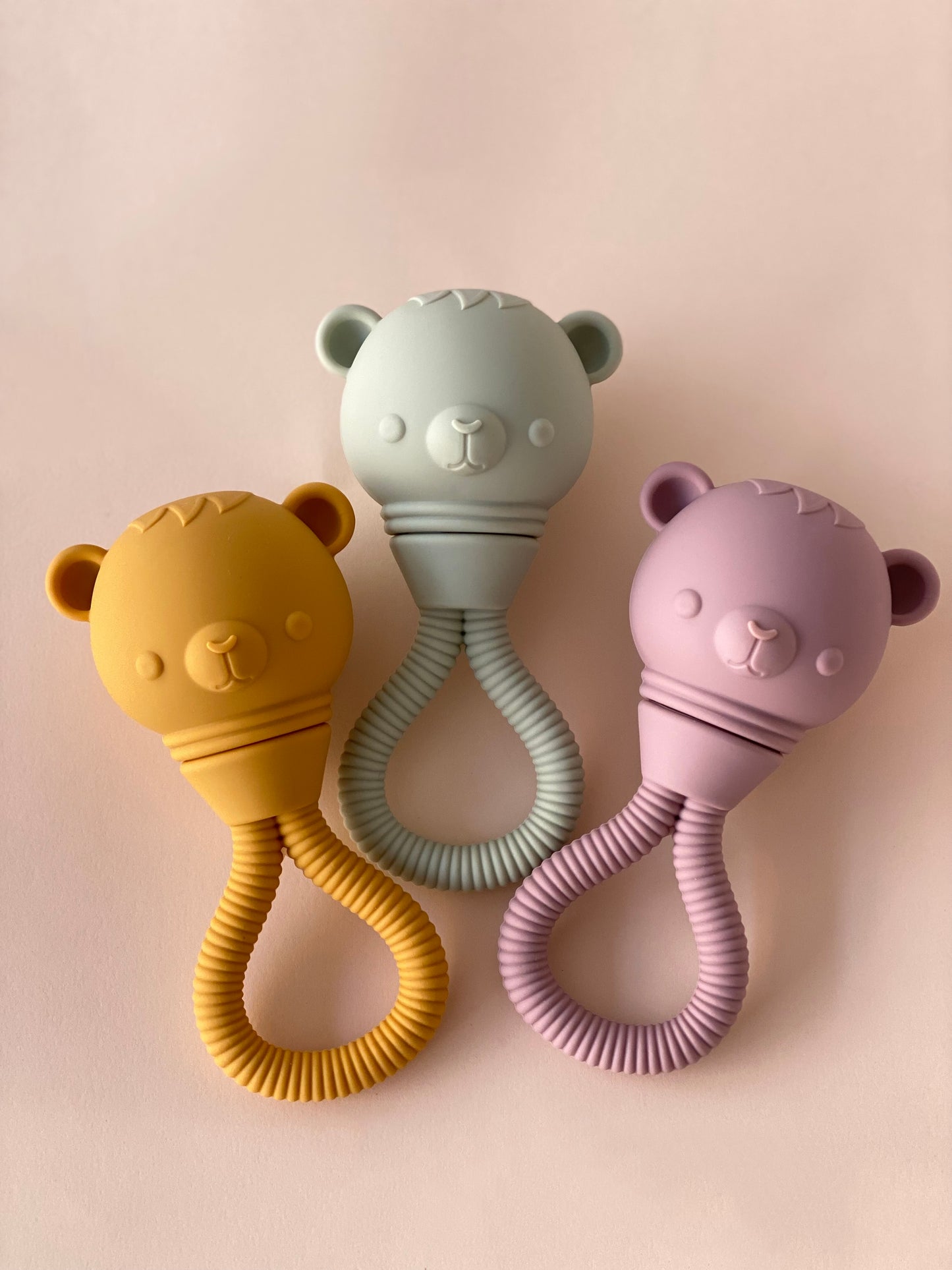 SILICONE RATTLE “Teddy”