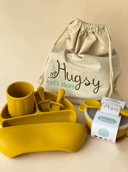 SILICONE BABY MEAL SET