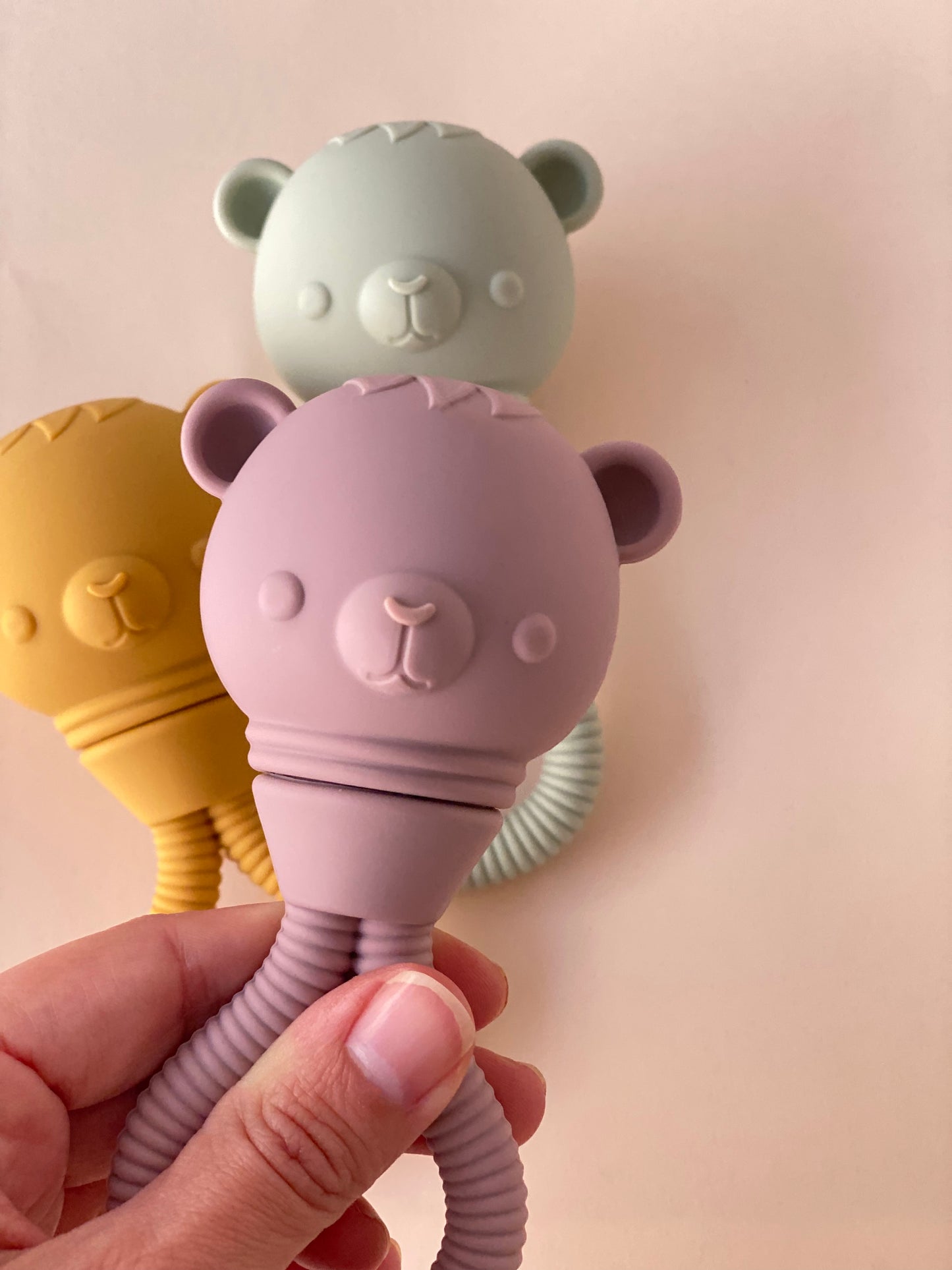 SILICONE RATTLE “Teddy”